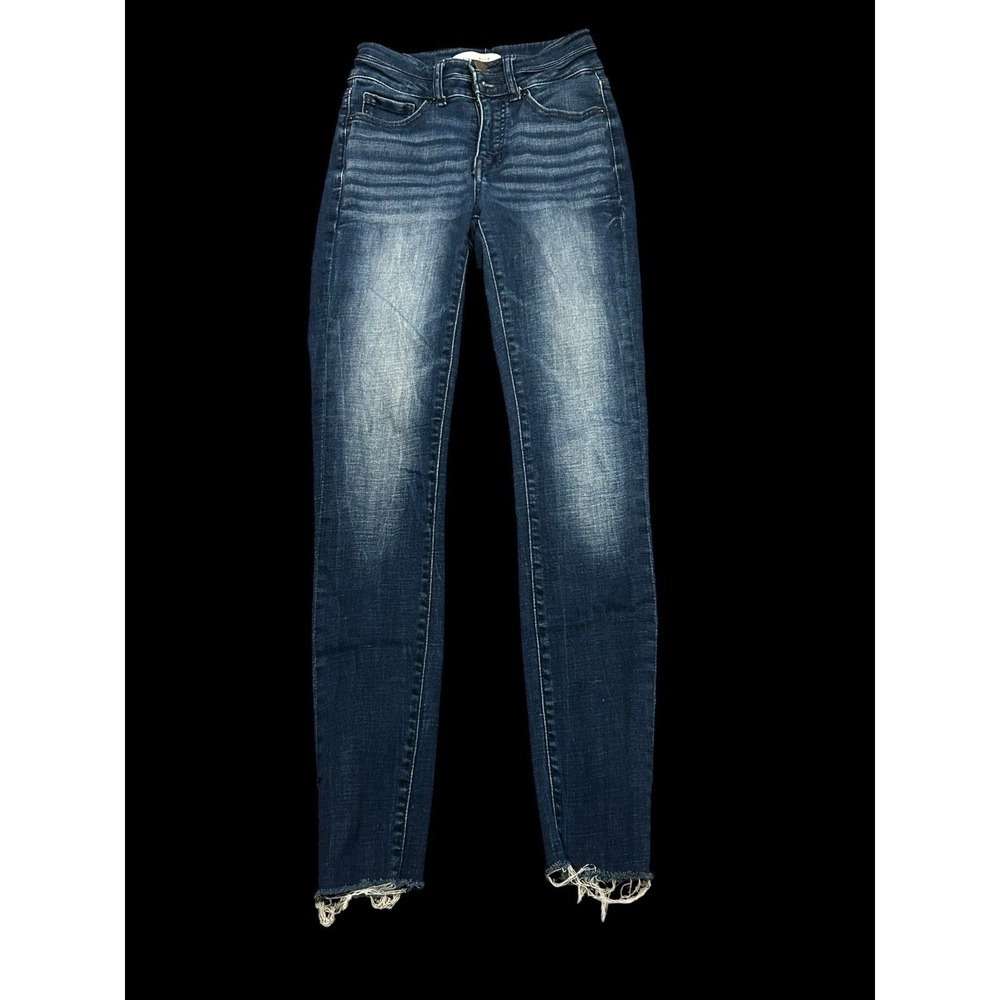 BKE Billie Slim Fit High Rise Bootcut 24x31.5 Distressed Bottoms Women's Jeans